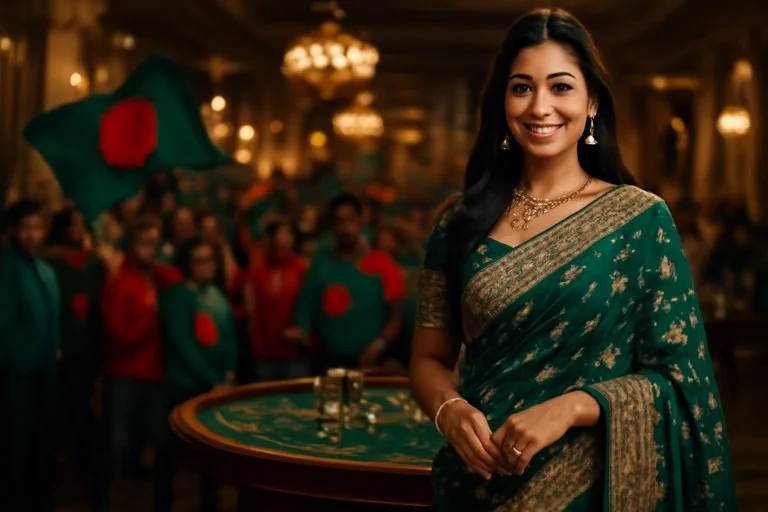 BDT6 সাহায্য পাতার পাশে হাতে ফোন ধরা